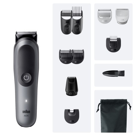 Braun All-in-One Series 5 AIO5560 Trimmer Sort Grå